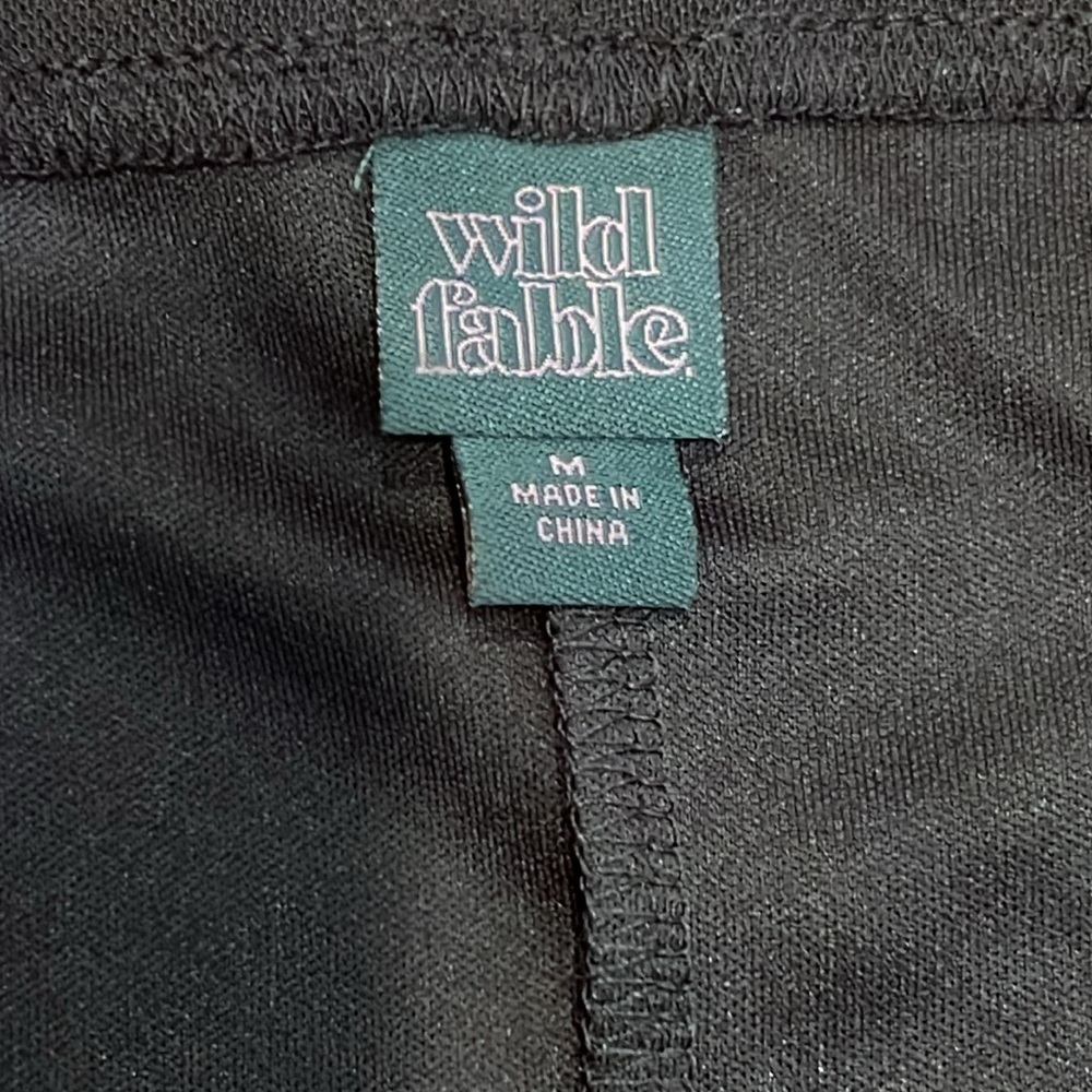 Womens NWT Wild Fable Slip Black Dress - Size Medium - Picture 11 of 12